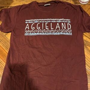 Texas A&M shirt, M, like new (GIG EM!)